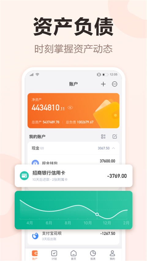 挖財記賬理財app最新版 v12.9.33安卓版 0