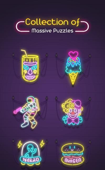 霓虹燈拼圖3d v1.0.1 0