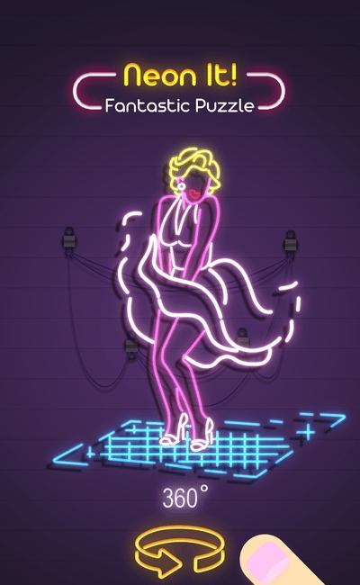 霓虹燈拼圖3d v1.0.1 1