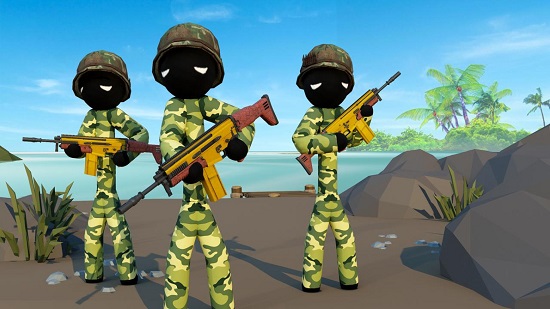 火柴人士兵射擊 v1.0 1