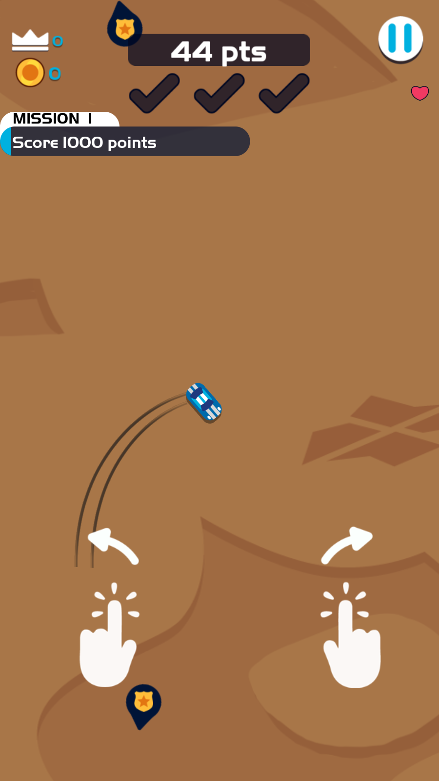 與交警賽跑游戲 v1.1.1 2