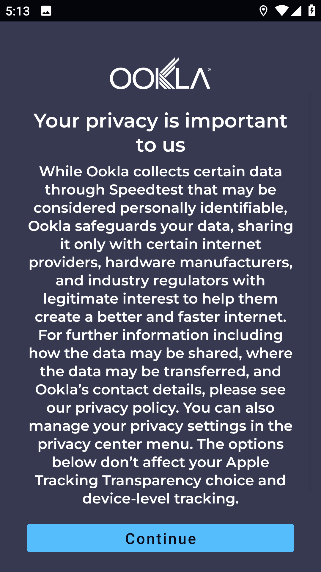 Speedtest by Ookla v6.3.0 2