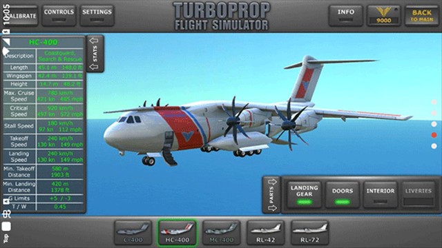 渦輪螺旋槳飛行模擬器無限金幣版 v1.34.1 1
