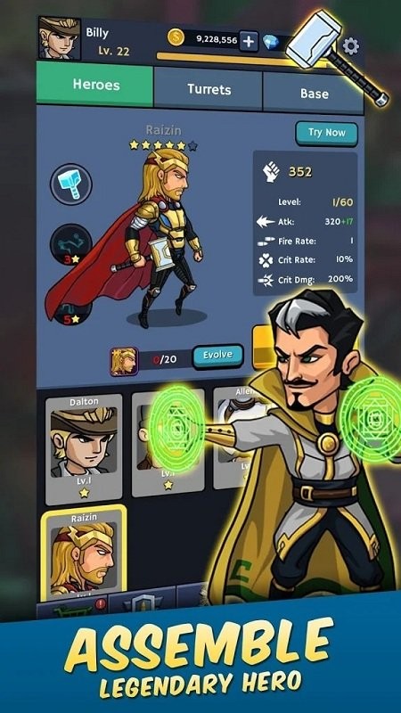 僵尸戰爭空閑防御內置功能菜單 v283 0