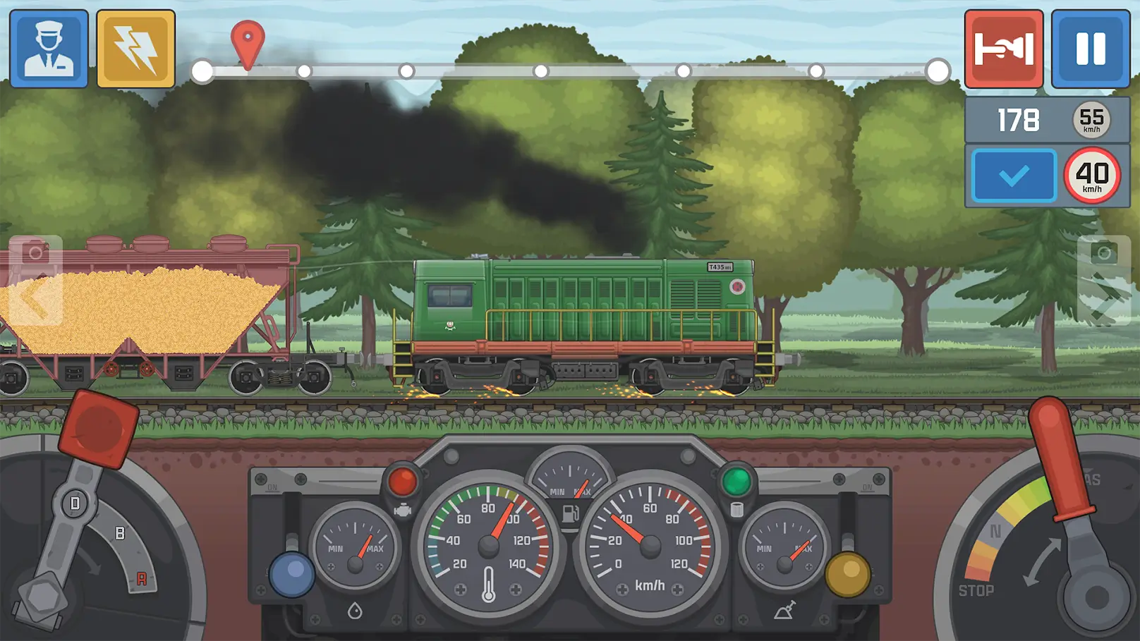 火車駕駛模擬器無限金幣版 v0.7.1 1