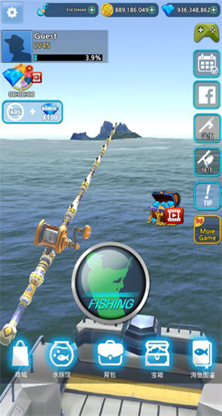 怪魚獵人2025無(wú)限鉆石版 v0.4.43 0