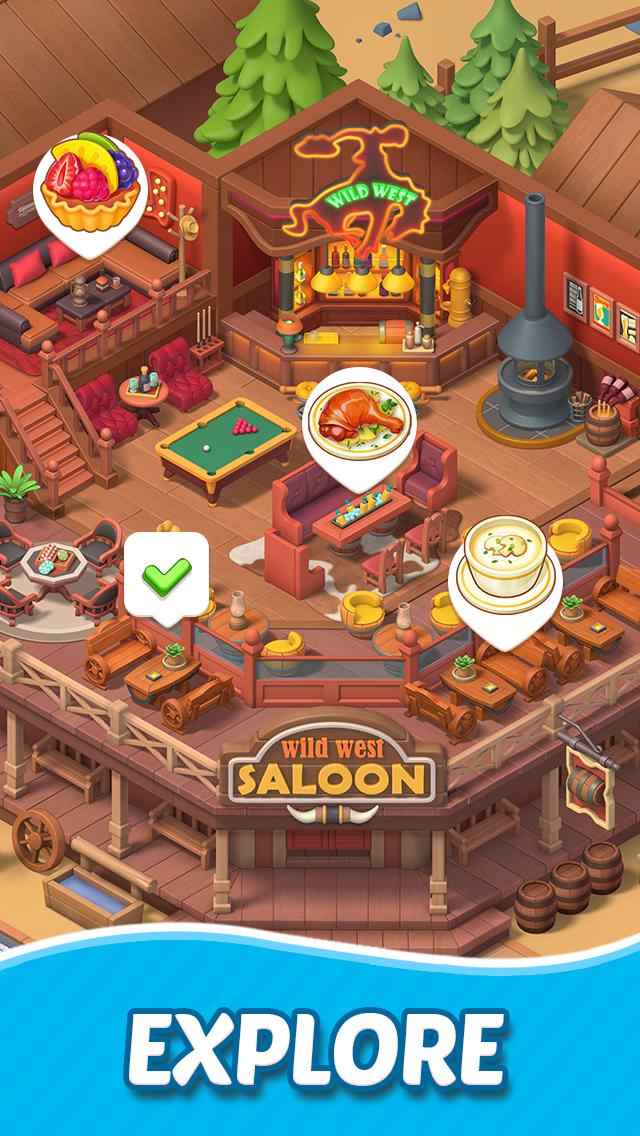 合并烹飪主題餐廳無限金幣鉆石版 v1.1.36 2