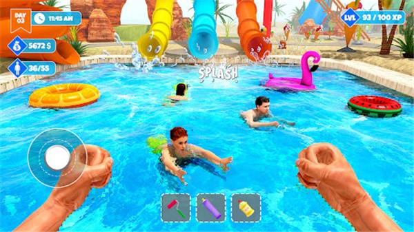 水上樂園模擬器無限金幣 v1.0.0 1