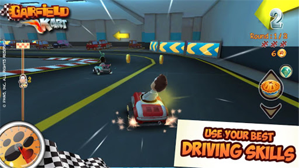 加菲貓卡丁車手機版 v1.1 0