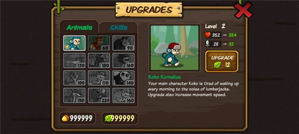 森林防御戰猴子傳奇無限金幣版 v5.9.2 1