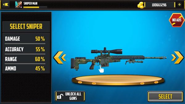 現代狙擊手無限金幣版 v5.5.3 2