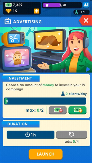 空閑理發店大亨無限金幣 v1.1.1 2