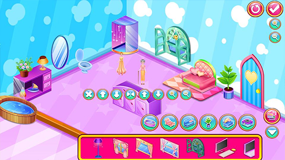 公主房間裝飾設計小游戲 v8.0.12 安卓版 1